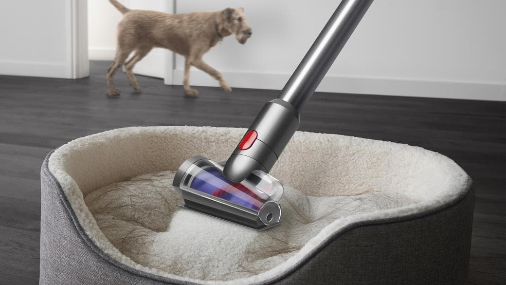 שואב אבק אלחוטי Dyson V12 Detect Slim Absolute SV46 עם Fluffy Optic™ - יבואן רשמי | משלוח מהיר