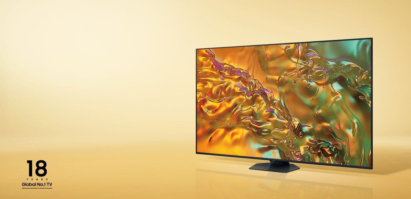 טלוויזיה חכמה Samsung QE65Q80D ‏65 אינץ׳ – QLED 4K עם Direct Full Array ו־120Hz | משלוח מהיר