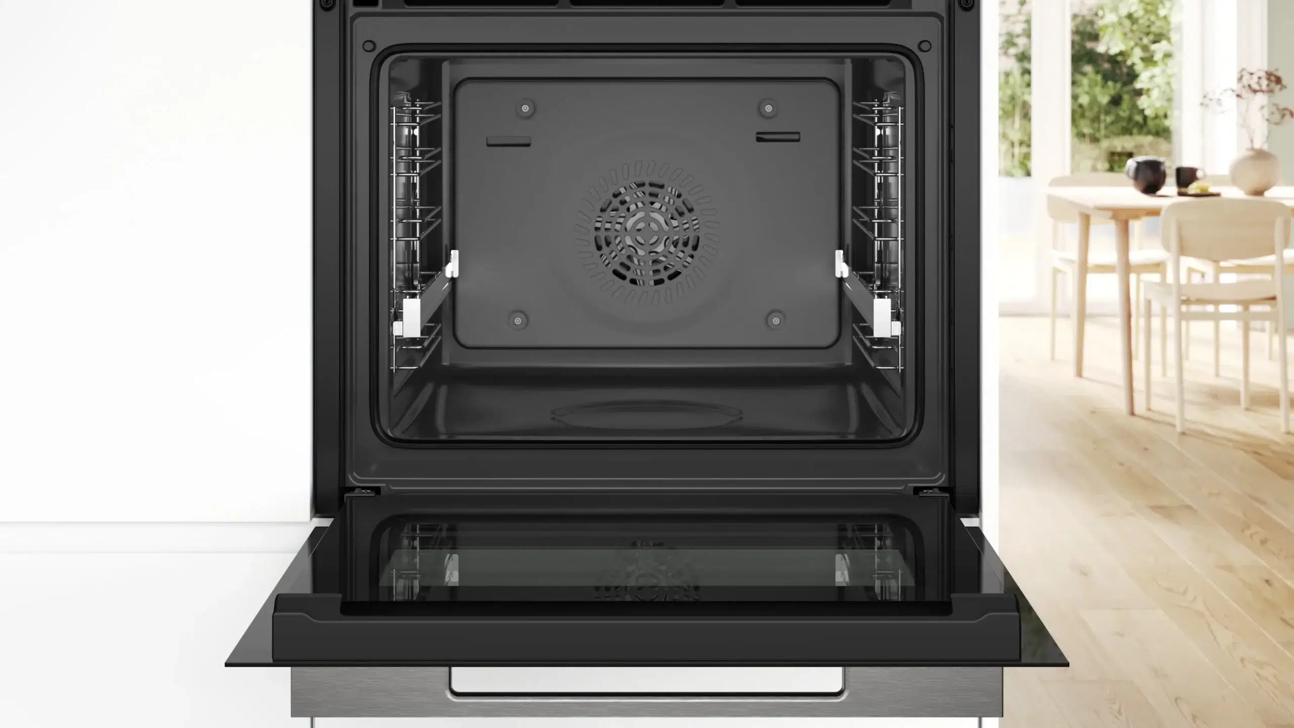 תנור בנוי Bosch Serie 8 HBG732BB1 ‏71 ליטר Air Fry | Home Connect | שחור