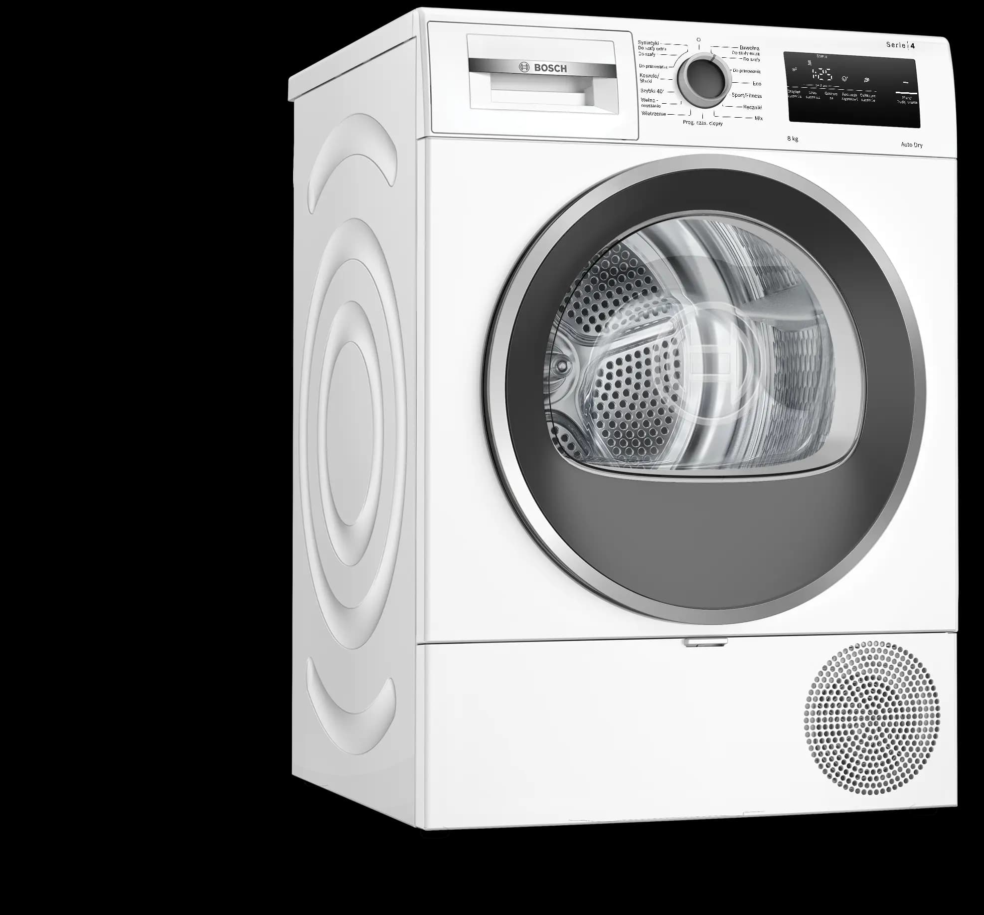מייבש כביסה משאבת חום 8 ק״ג Bosch Serie 4 בוש WTH8529EPL