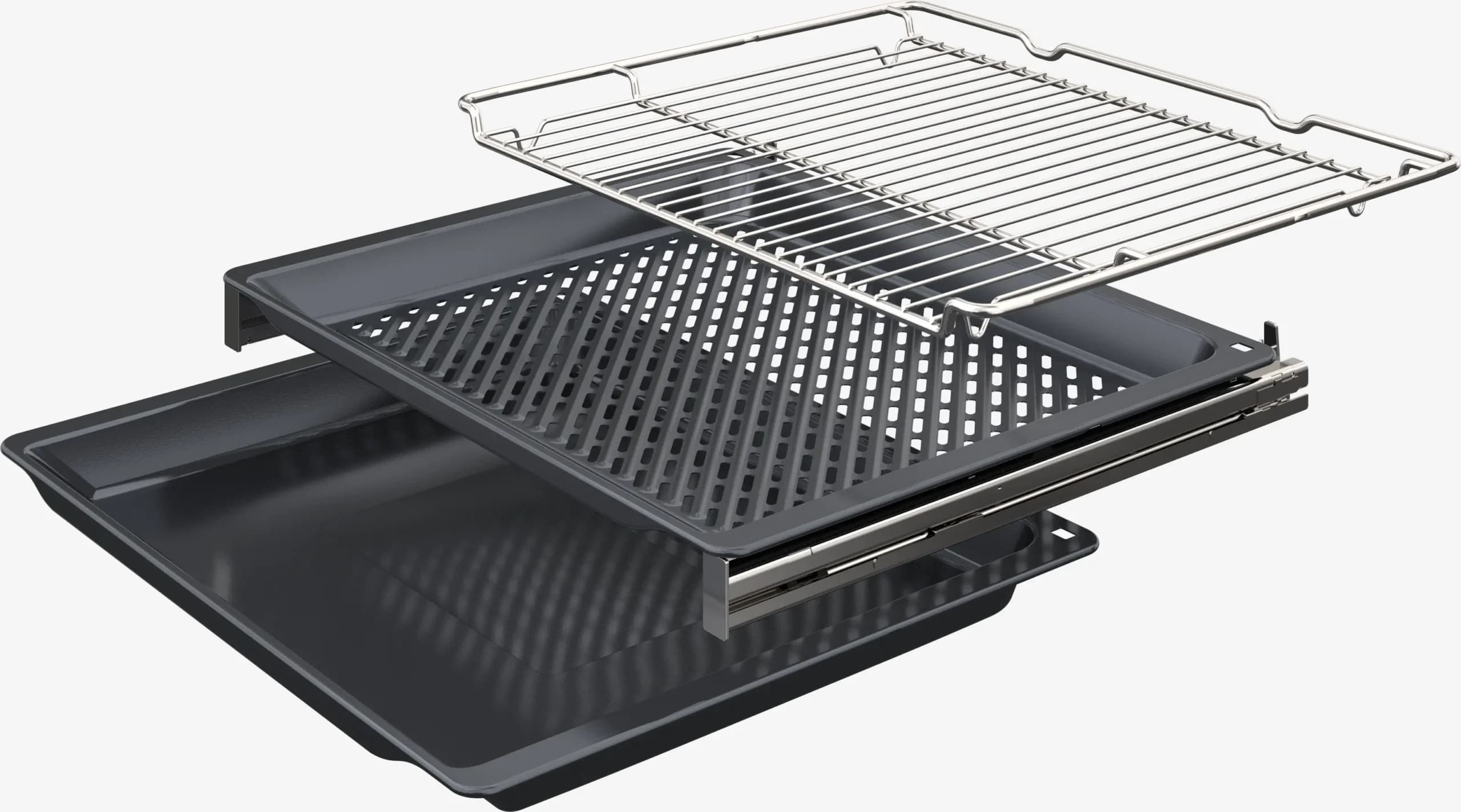 תנור בנוי Bosch Serie 8 HBG732BB1 ‏71 ליטר Air Fry | Home Connect | שחור