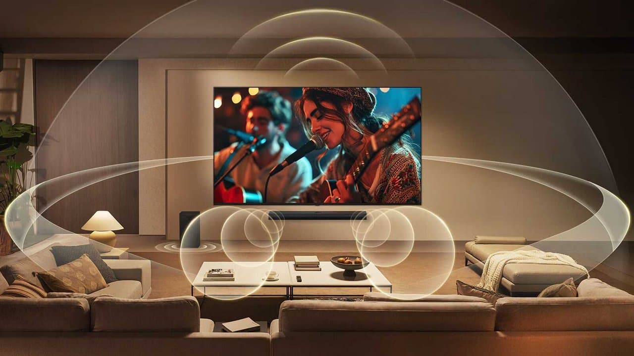 טלוויזיה חכמה 75 אינץ' LG 75QNED84B6T QNED evo AI Mini LED 4K - יבואן רשמי