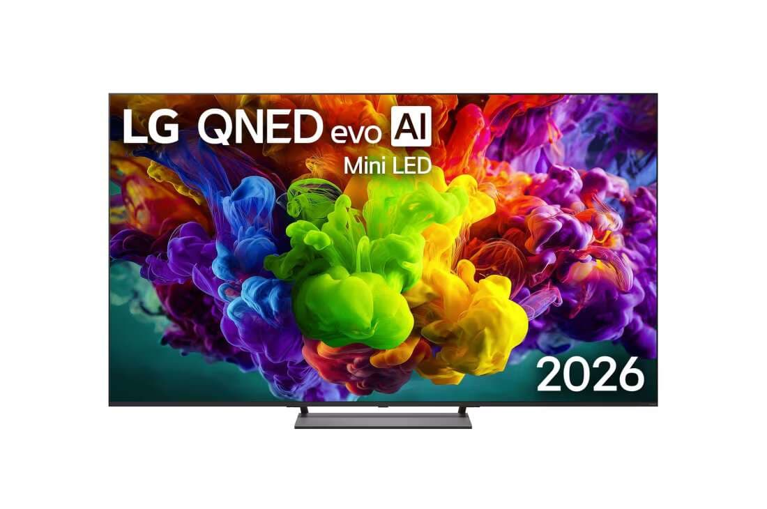 טלוויזיה חכמה 85 אינץ' LG 85QNED93B6A QNED evo Mini LED 4K AI - יבואן רשמי