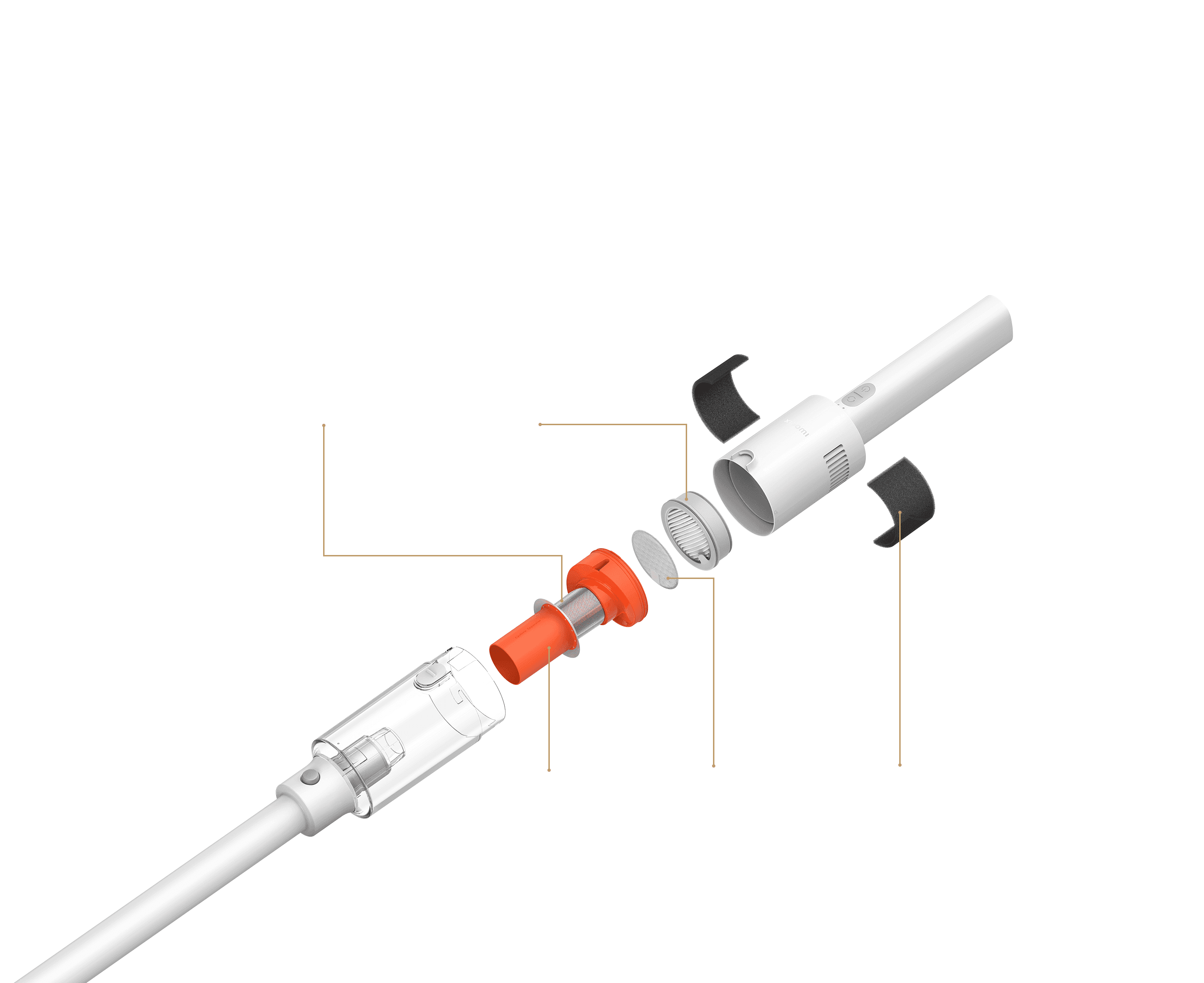 שואב אבק אלחוטי Xiaomi Vacuum Cleaner P30 עוצמת שאיבה 22,000Pa - יבואן רשמי | משלוח מהיר