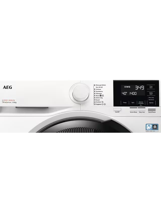 מכונת כביסה AEG LFR61144B ‏10 ק״ג 1400 סל״ד סדרת 6000 ProSense