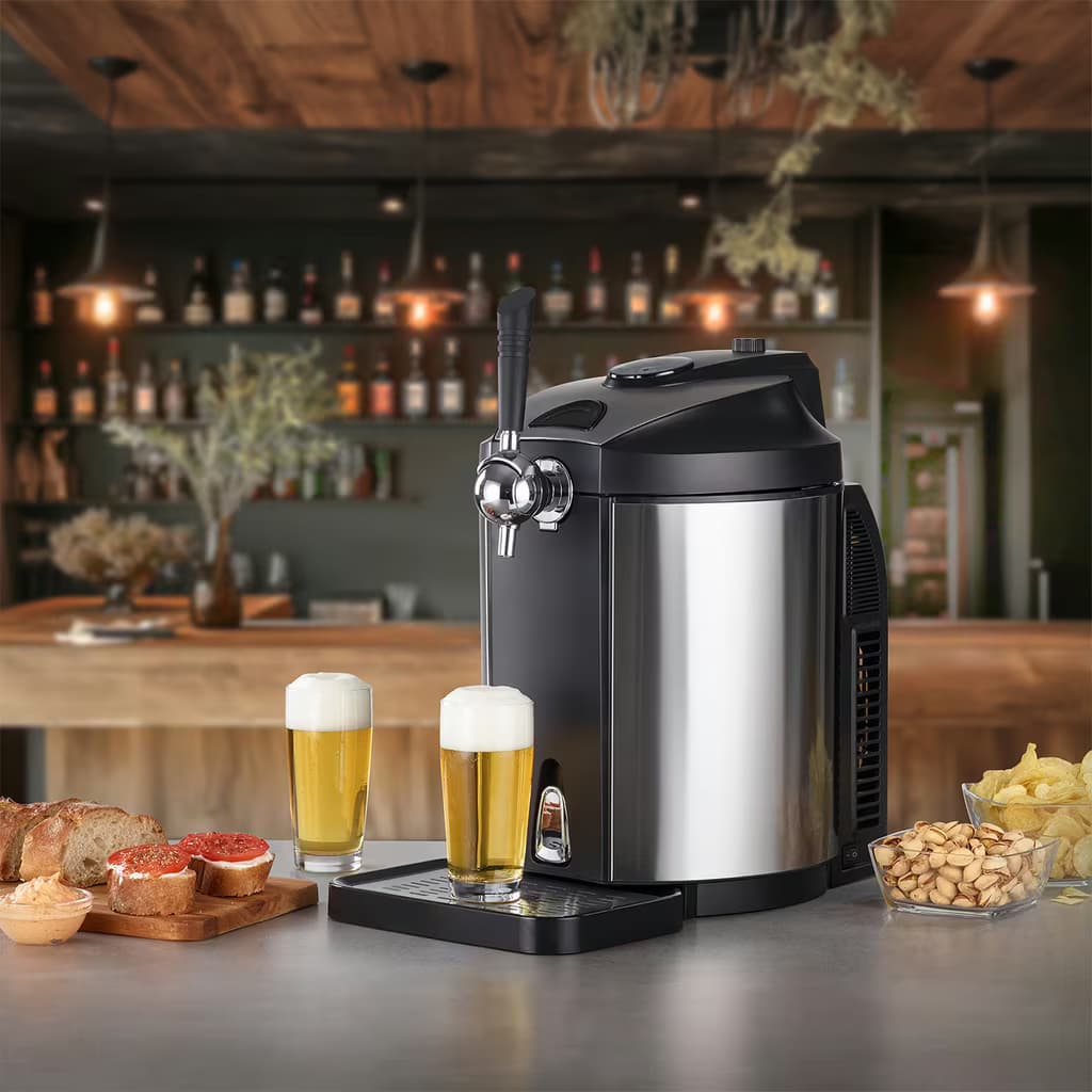 ברז בירה ביתי לחביות של 5 ליטר כולל קירור CASO BeerMaster - יבואן רשמי | משלוח מהיר