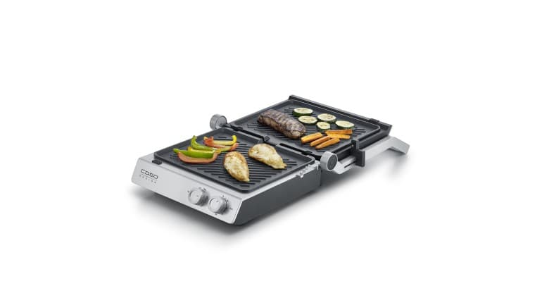 טוסטר לחיצה CASO SteakChef עם פתיחה מלאה לפלנצ'ה ומצב גריל- יבואן רשמי | משלוח מהיר