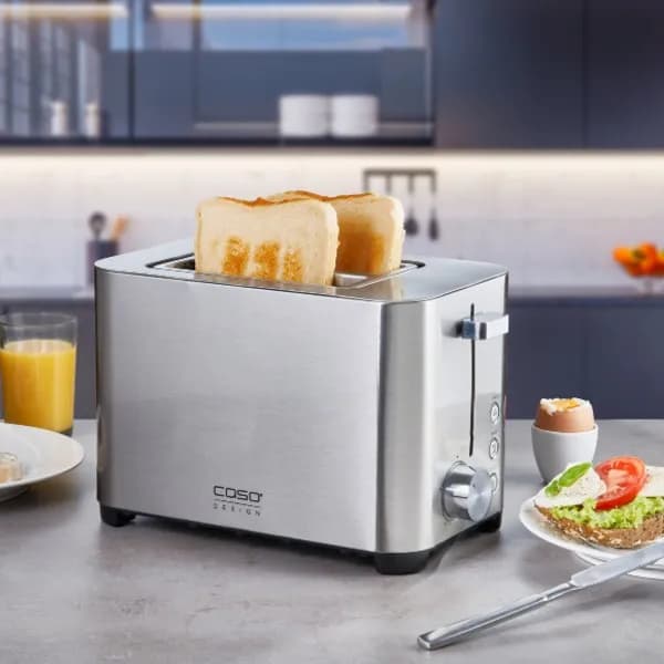 מצנם 2 פרוסות CASO Classico T2 Duo נירוסטה 850W - יבואן רשמי | משלוח מהיר