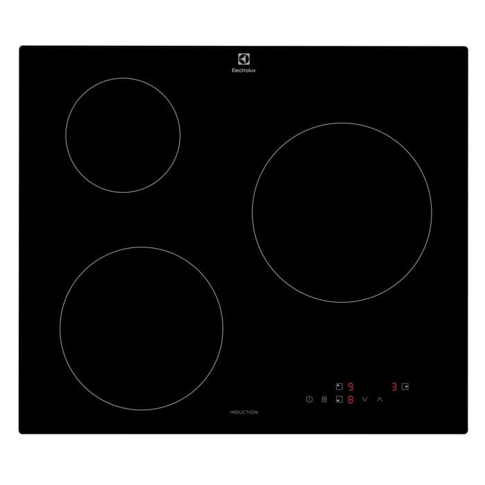 כיריים אינדוקציה 60 ס״מ Electrolux LIB60320CL בגימור שחור מט | 3 אזורי בישול