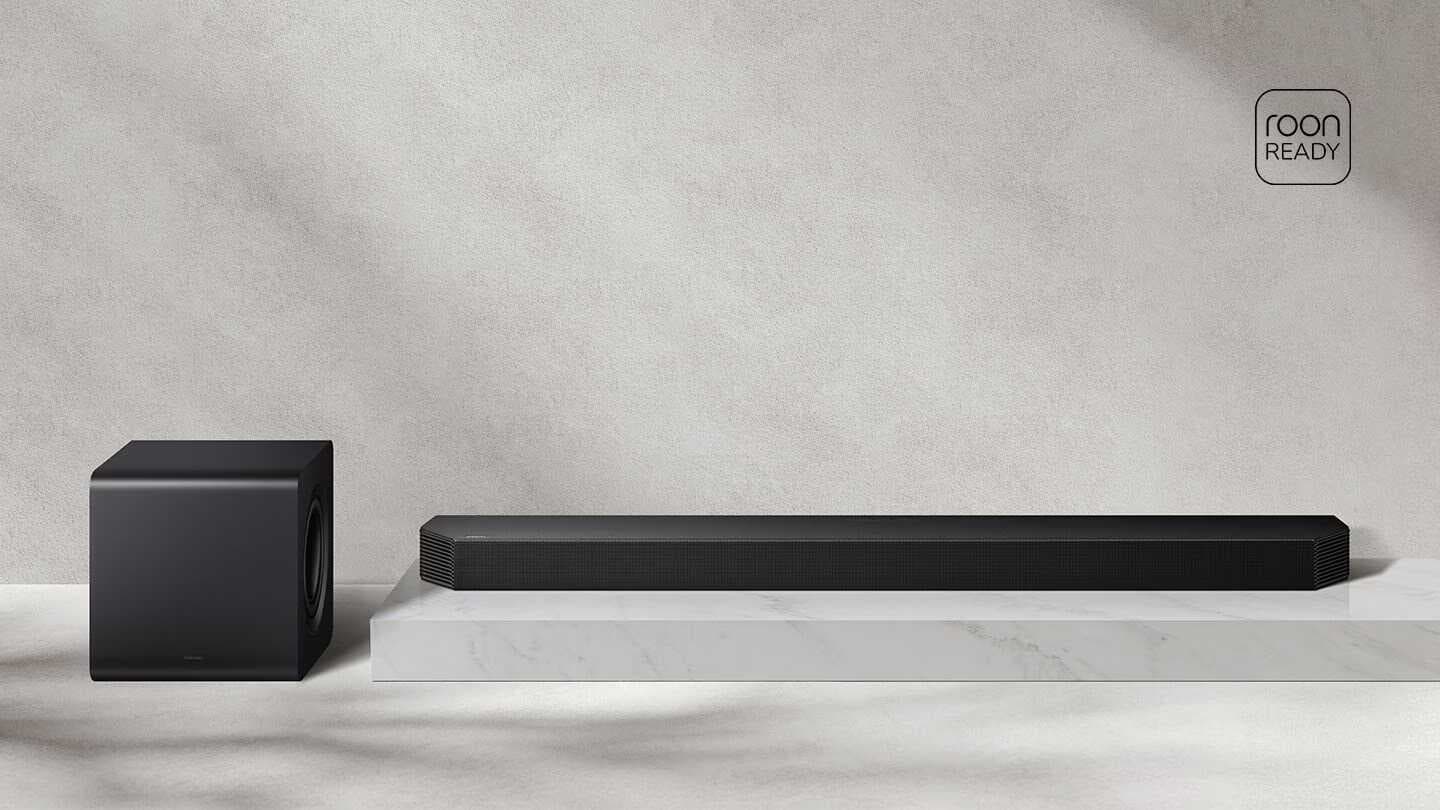 מקרן קול Samsung HW-Q800H ‏5.1.2 ערוצים עם סאב וופר Dolby Atmos | יבואן רשמי-משלוח מהיר