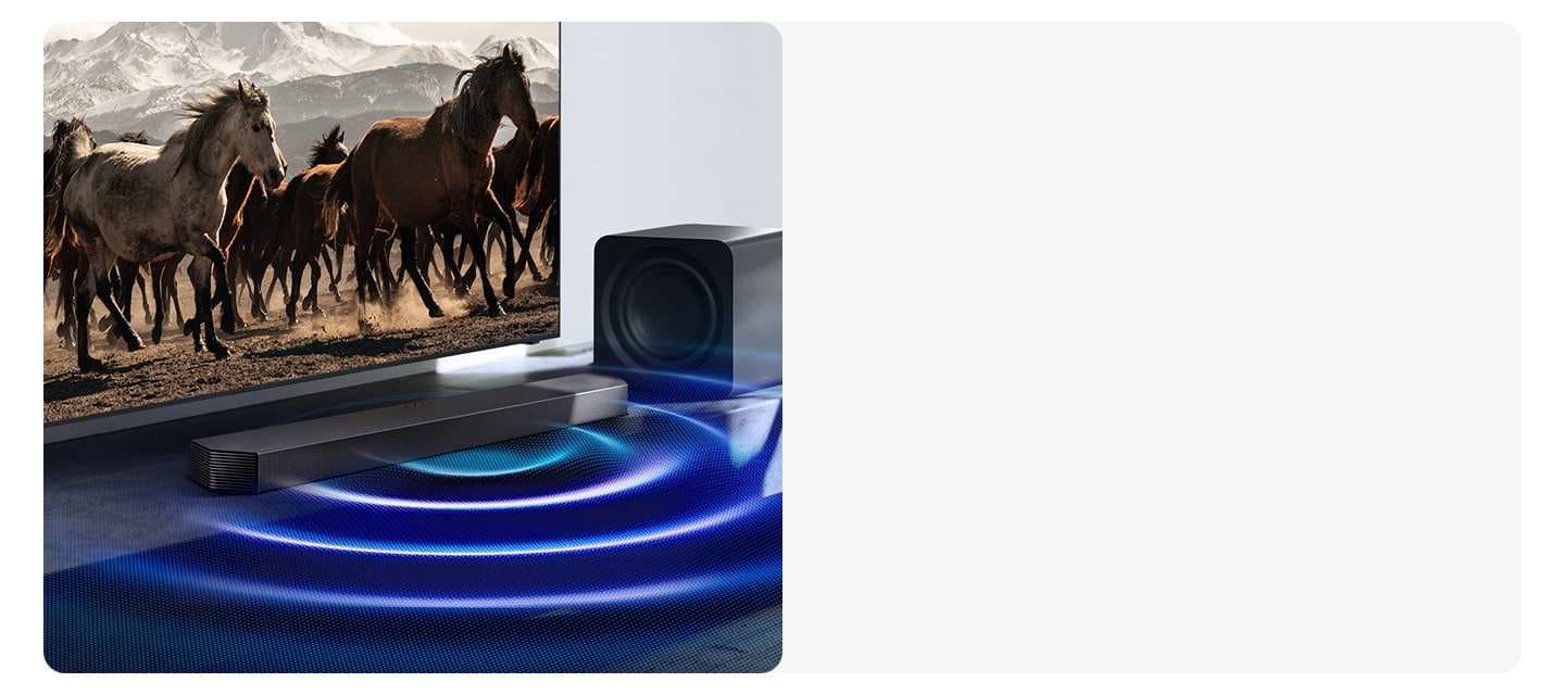 מקרן קול Samsung HW-Q930H ‏9.1.4 ערוצים Dolby Atmos עם סאב וופר ורמקולים אחוריים | יבואן רשמי-משלוח מהיר