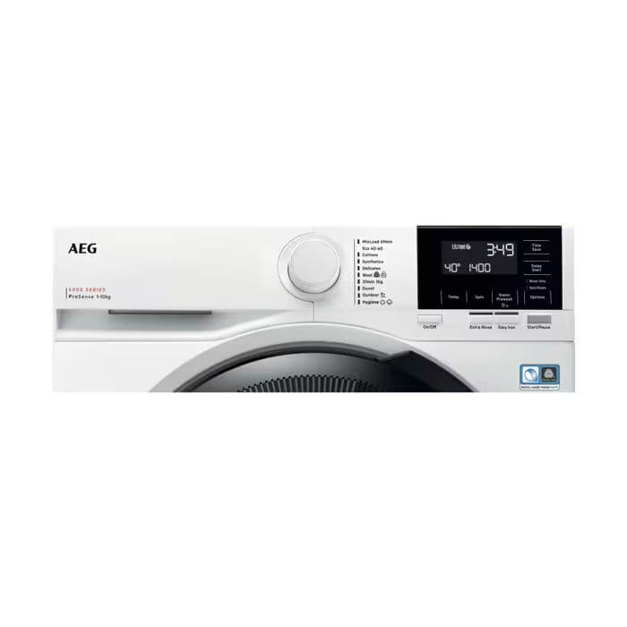 מכונת כביסה AEG LFR61144B ‏10 ק"ג 1400 סל"ד סדרת 6000 ProSense