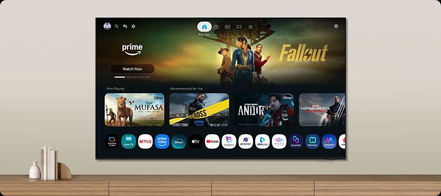 טלוויזיה חכמה 55 אינץ' Samsung MRE55R85H Micro RGB 4K Vision AI 144Hz - יבואן רשמי