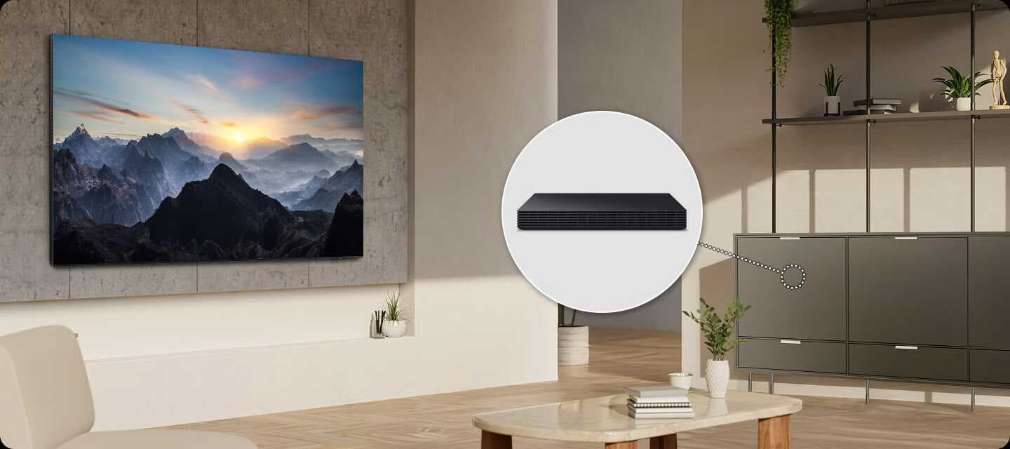 טלוויזיה חכמה 85 אינץ' Samsung QE85QN990H Neo QLED 8K Mini LED 240Hz - יבואן רשמי