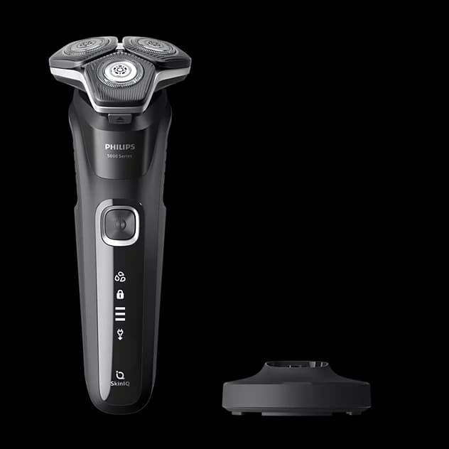 מכונת גילוח חשמלית Philips S5898/25 Series 5000 לשימוש רטוב ויבש עם SkinIQ - יבואן רשמי משלוח מהיר