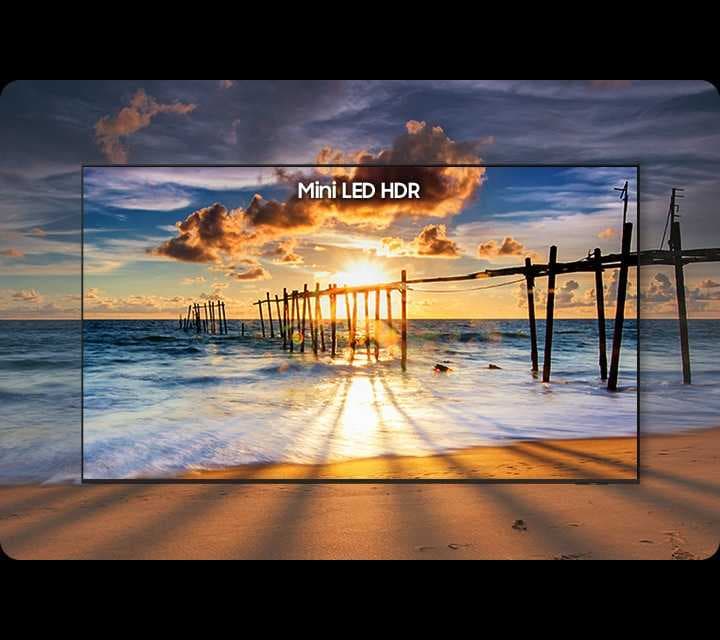 טלוויזיה חכמה 50 אינץ' Samsung UE50M60H Mini LED Full HD - יבואן רשמי