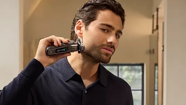 מכונת גילוח חשמלית Philips i9000 X9002/10 לשימוש רטוב ויבש עם SkinIQ - יבואן רשמי משלוח מהיר