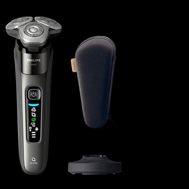 מכונת גילוח חשמלית Philips i9000 X9002/10 לשימוש רטוב ויבש עם SkinIQ - יבואן רשמי משלוח מהיר