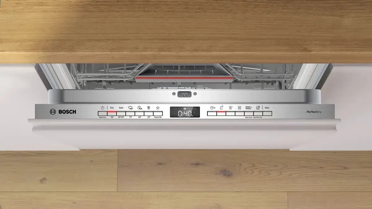 מדיח כלים אינטגרלי Bosch SMV6ZCX10E סדרה 6, תוצרת גרמניה, עם ייבוש Zeolith | משלוח מהיר