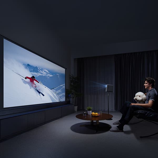 מקרן חכם Xiaomi Smart Projector L1 Pro Full HD עם Google TV והקרנה עד 120 אינץ׳ | יבואן רשמי-משלוח מהיר