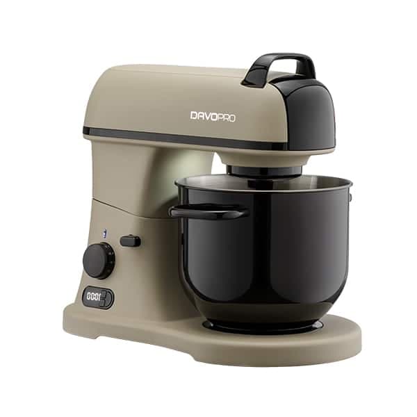 מיקסר מקצועי DAVO PRO DSM5746 Miláno בצבע קפוצינו עם קערת 7 ליטר מנוע 1800W ואביזר פסטה 3 ב־1 - יבואן רשמי | משלוח מהיר