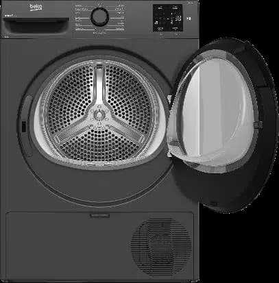 מייבש כביסה 10 ק"ג עם משאבת חום Beko BM10875ATNX Heat Pump, חיישני לחות, 15 תוכניות ייבוש ומניעת קמטים - יבואן רשמי