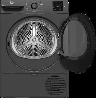 מייבש כביסה 8 ק"ג עם משאבת חום Beko BM6855ATNX Heat Pump, קיטור SteamCure, חיישני ייבוש ומניעת קמטים - יבואן רשמי