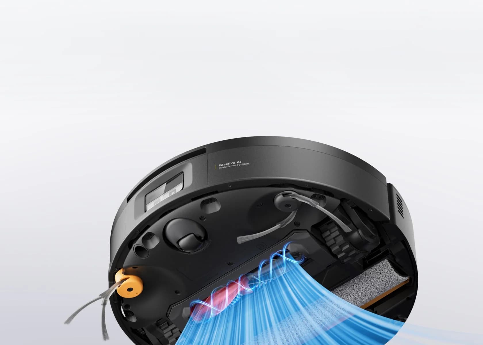 שואב אבק רובוטי שוטף Roborock Saros 20 Flow Complete עם שאיבה 36,000Pa, רולר שטיפה ותחנת RockDock משלוח מהיר