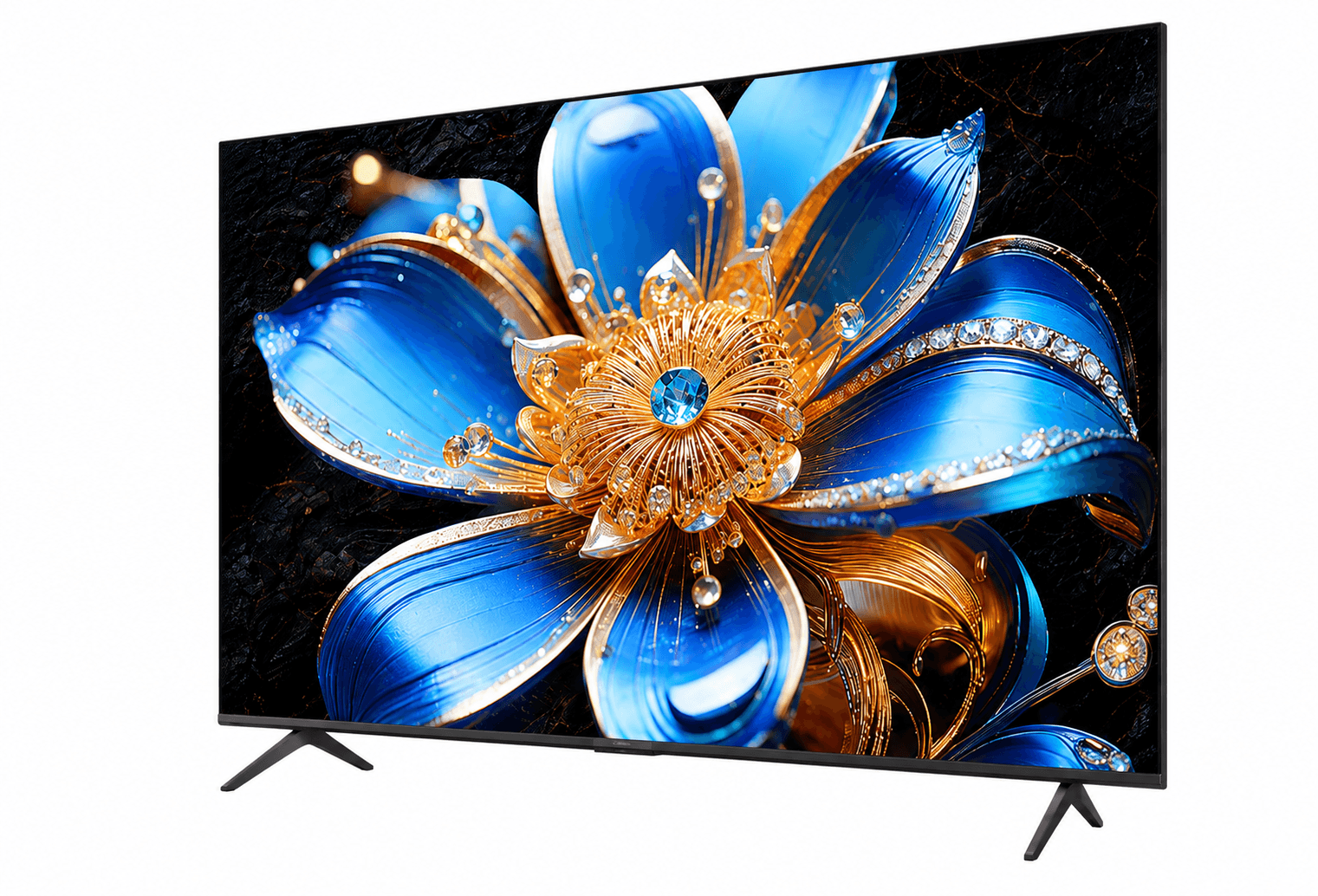 טלוויזיה חכמה 50 אינץ׳ TCL 50T6D עם מסך QLED 4K, מערכת Google TV ומעבד תמונה AiPQ - יבואן רשמי
