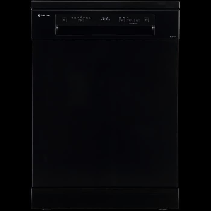 מדיח כלים שחור 60 ס״מ Electra EL10291BL עם 14 מערכות כלים ופתיחת דלת אוטומטית