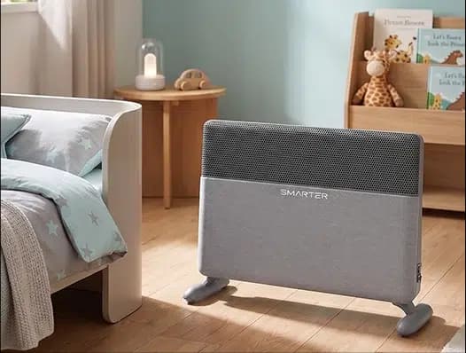 תנור חימום חשמלי חכם SMARTER Convector FA1000 ‏2000W בצבע אפור - יבואן רשמי