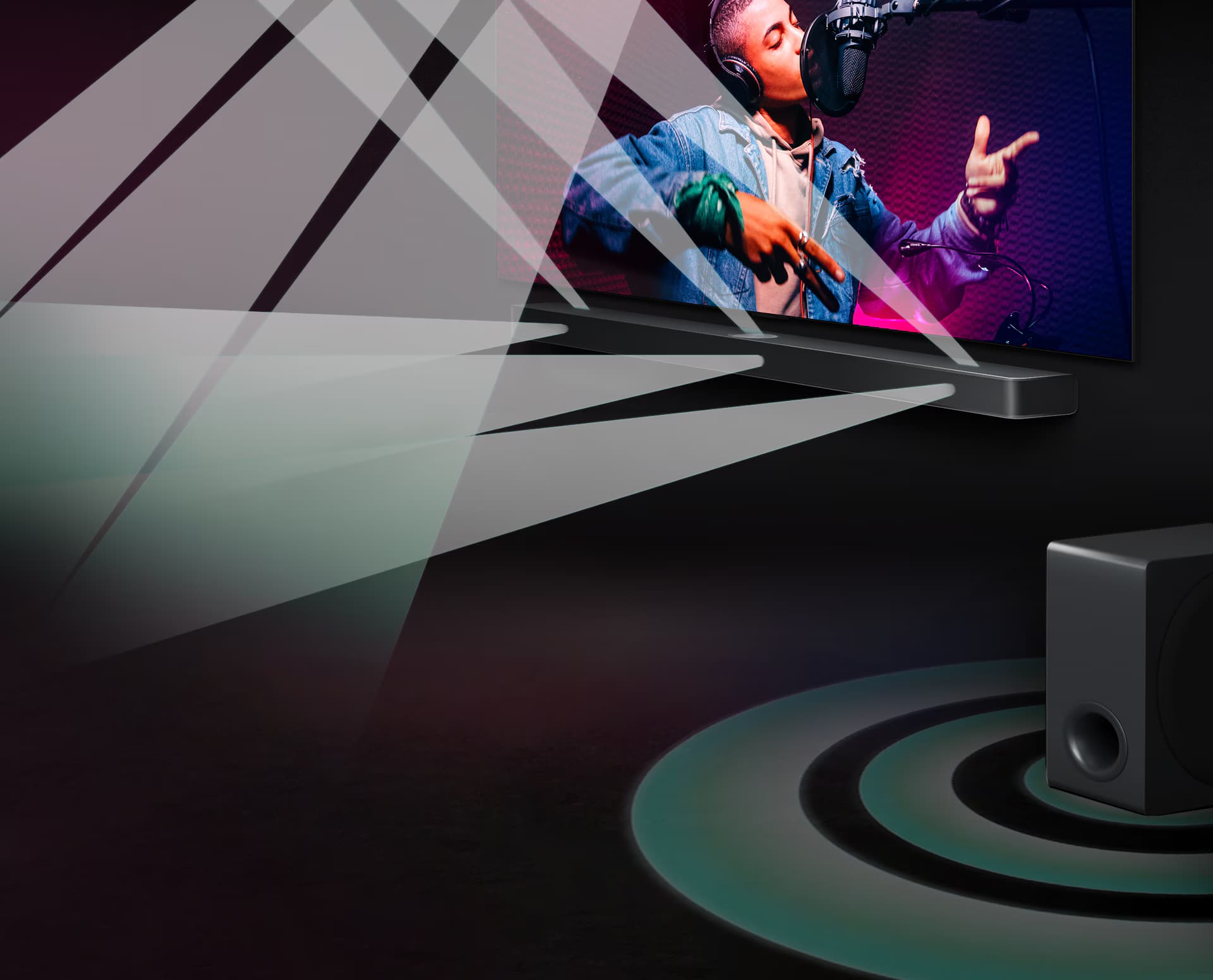 מקרן קול LG S95AR ‏810W עם Dolby Atmos, סאב ורמקולים אחוריים | יבואן רשמי