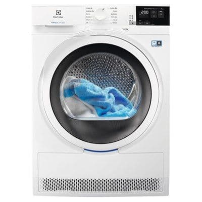 Electrolux EW6C4824CB – מייבש כביסה קונדנסור 8 ק"ג עם SensiCare מנוע אינוורטר שקט וחסכוני | משלוח מהיר