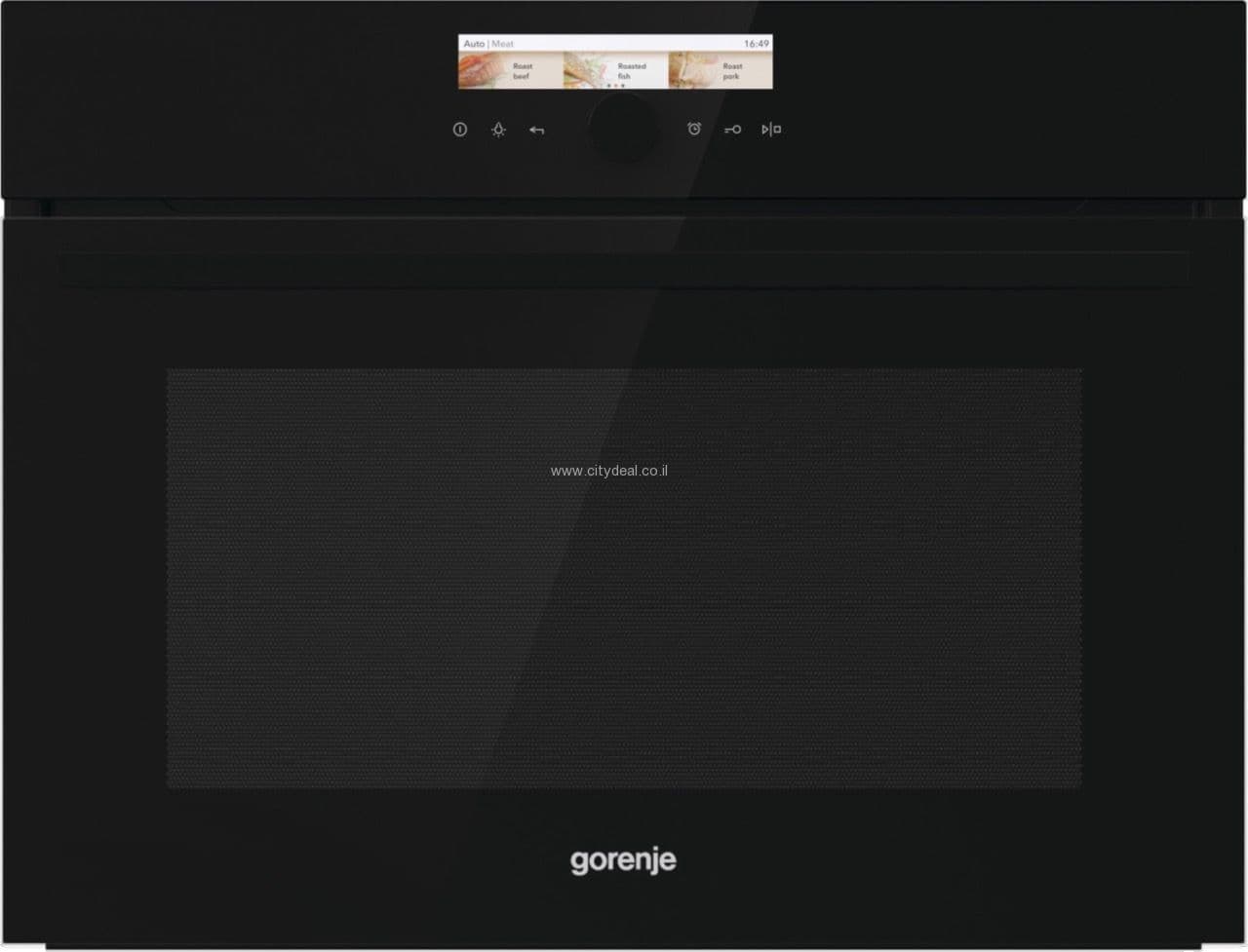 תנור בנוי 45 ס"מ משולב מיקרוגל Gorenje BCM598S17BG | משלוח מהיר