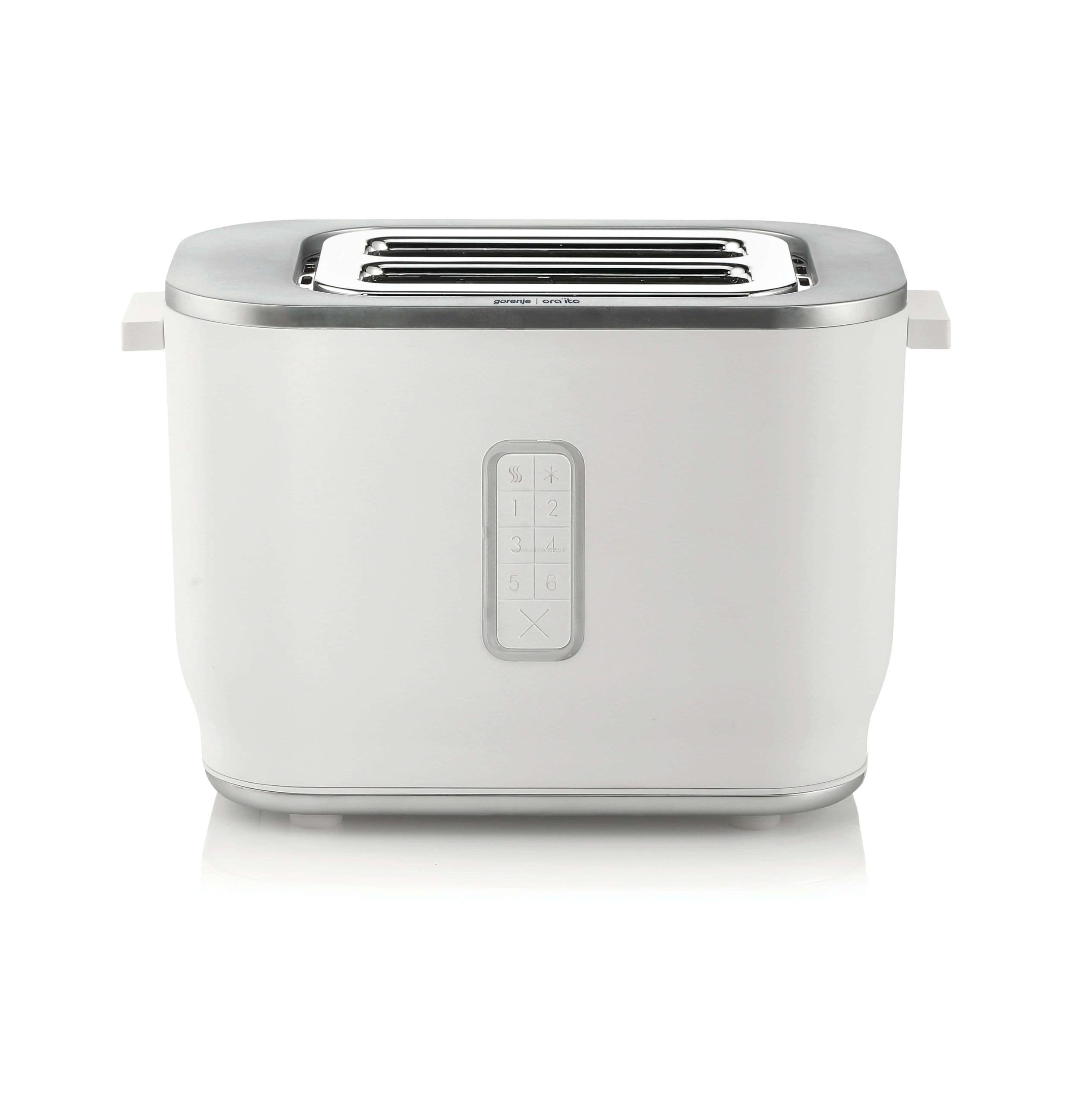 מצנם Gorenje T800ORA – מתאים ל-2 פרוסות ו- 6 דרגות קלייה בגוון לבן | משלוח מהיר