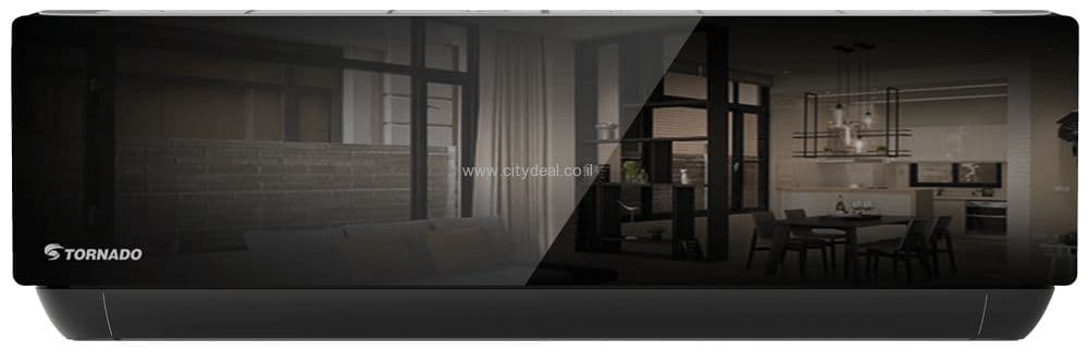 מזגן עילי Tornado דגם SMART-INV-16 X WIFI BLACK EU יבואן רשמי