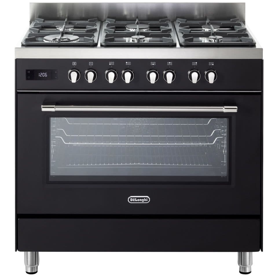 תנור משולב כיריים גז 6 להבות DeLonghi דגם PRO966MA-IL יבואן רשמי