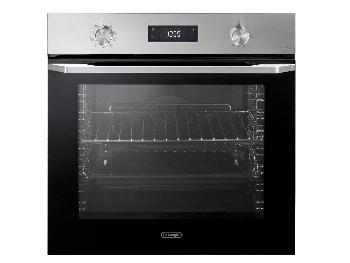 תנור בנוי 74 ליטר פאנל נירוסטה DeLonghi דגם NSM9XL-IL יבואן רשמי