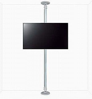 עמוד רצפה תקרה 3 מטר עם אפשרות צידוד B-TECH BTC990XLS