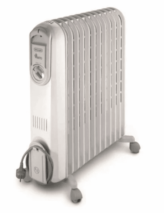 רדיאטור 12 צלעות Delonghi V551225 סדרת VENTO - אחריות יבואן רשמי