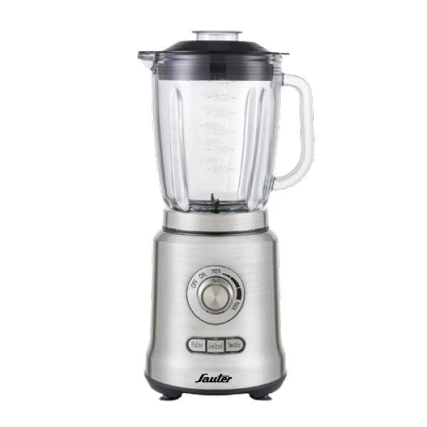 בלנדר SAUTER BLF2160 עוצמתי משולב קוצץ מזון - 1000W, זכוכית 1.75 ל', כולל טוחן תבלינים | יבואן רשמי