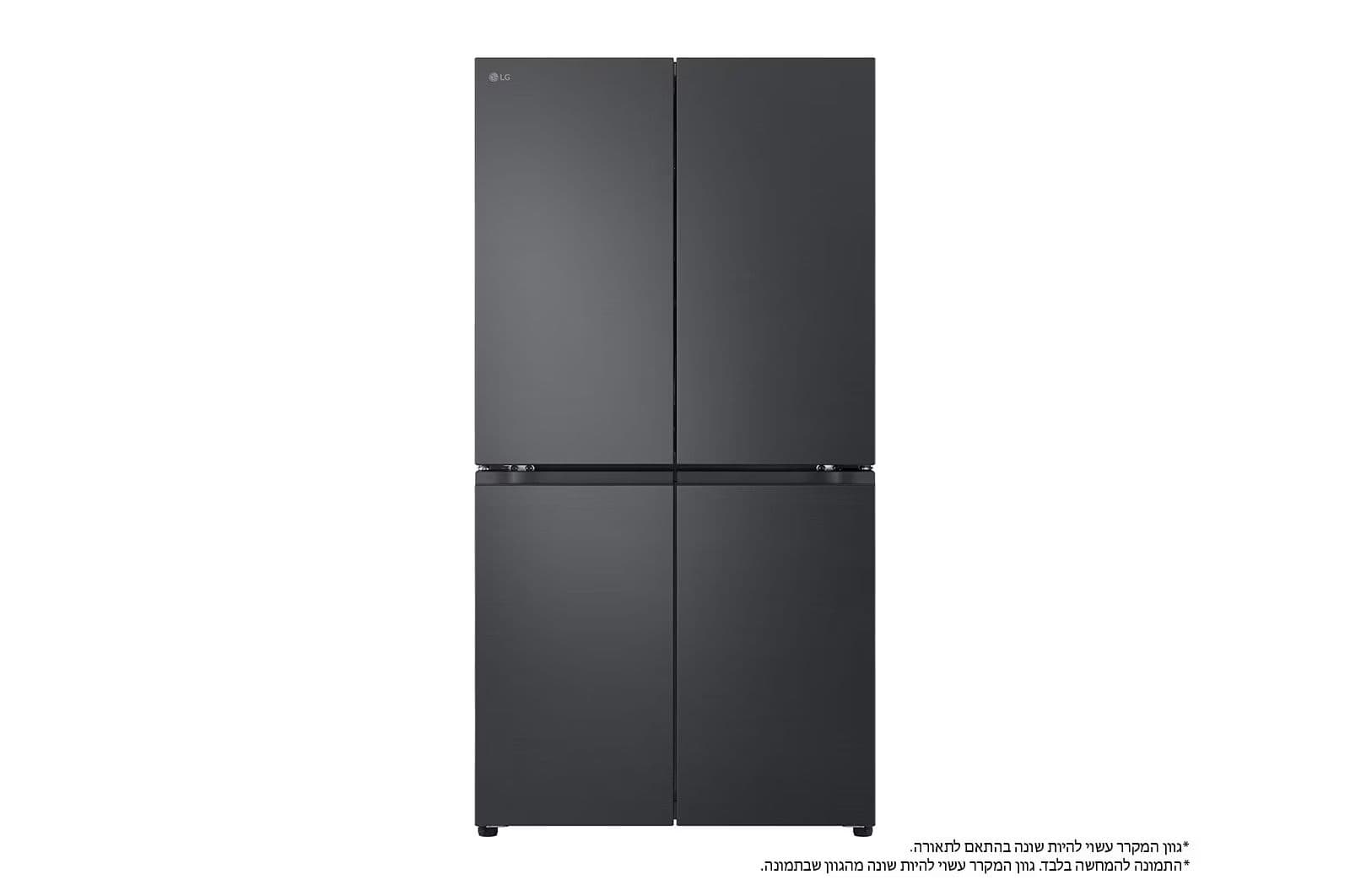 LG GR-929B: מקרר 4 דלתות 872 ליטר בגימור נירוסטה מושחרת יוקרתית | יבואן רשמי