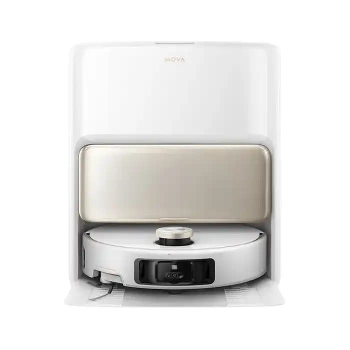 שואב אבק רובוטי שוטף MOVA V50 Ultra Complete עם 24,000Pa שטיפה חמה ותחנת ניקוי חכמה | יבואן רשמי