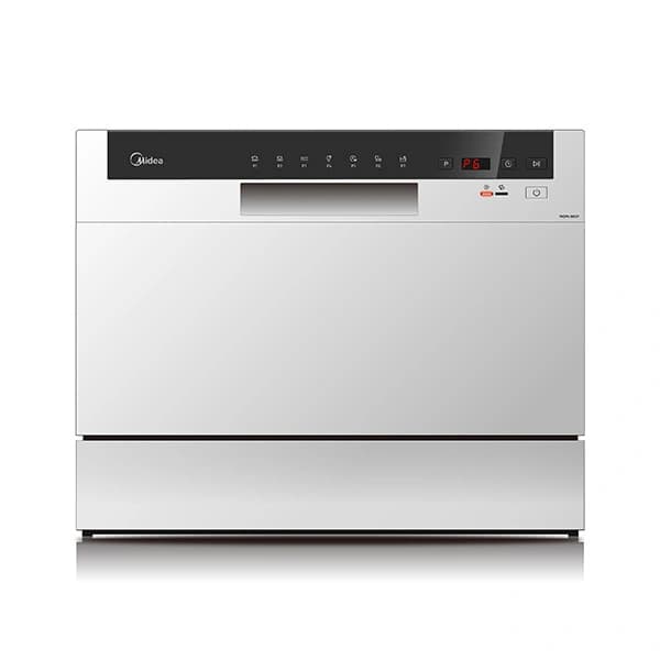 מדיח כלים קומפקטי Midea MDWTT0602F(W)-W-IL –עד 6 מערכות כלים לשיש - יבואן רשמי | משלוח מהיר