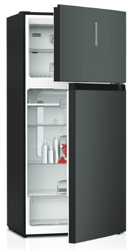 מקרר 2 דלתות מקפיא עליון Bellers BL710BIX בלרס בנפח 571 ליטר ורוחב 80 ס"מ נירוסטה מושחרת No Frost כולל מצב שבת - יבואן רשמי