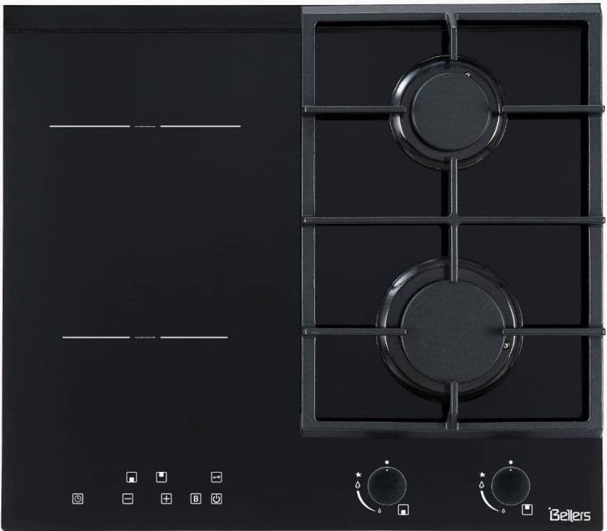 BL640GBIND BELLERS - כיריים משולבות גז ואינדוקציה 4 אזורים בהספק גבוה | יבואן רשמי