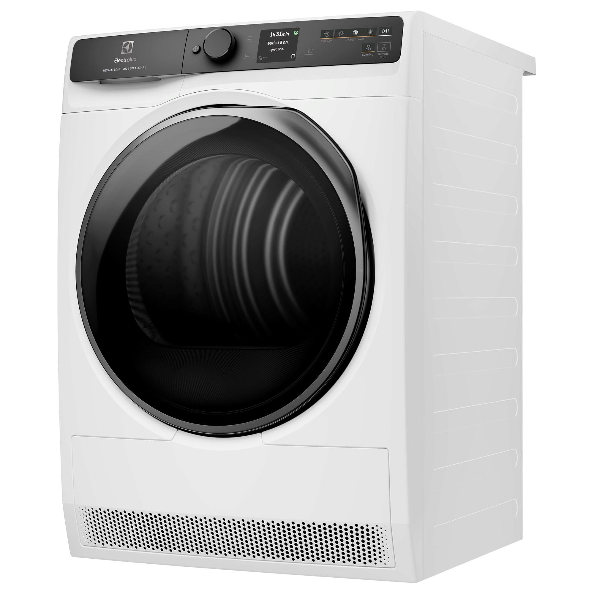 Electrolux EDH902R9WC - מייבש כביסה 9 ק"ג קונדנסור ו-SteamCare מסדרת UltimateCare 900