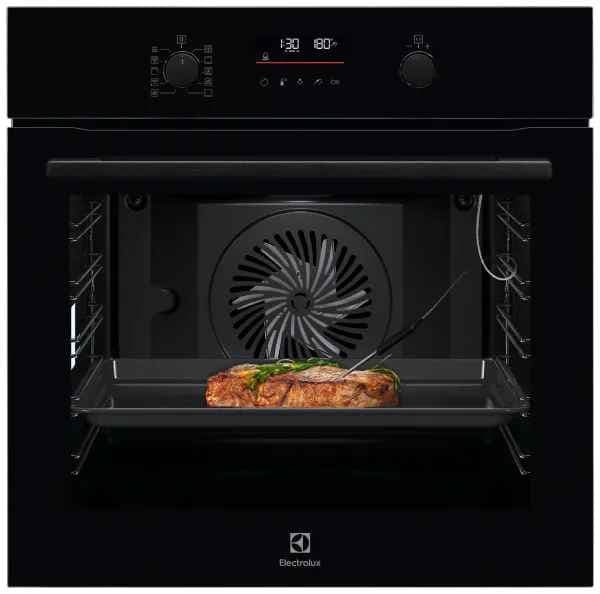 תנור פירוליטי בנוי Electrolux EOP7422K SenseCook אלקטרולוקס שחור 71 ליטר תוצרת גרמניה יבואן רשמי