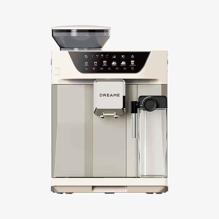 מכונת קפה אוטומטית Dreame Ecceluxe™ Master FCM60 דרימי לבנה בלחץ 19 בר ומיכל מים בנפח של 2 ליטר יבואן רשמי