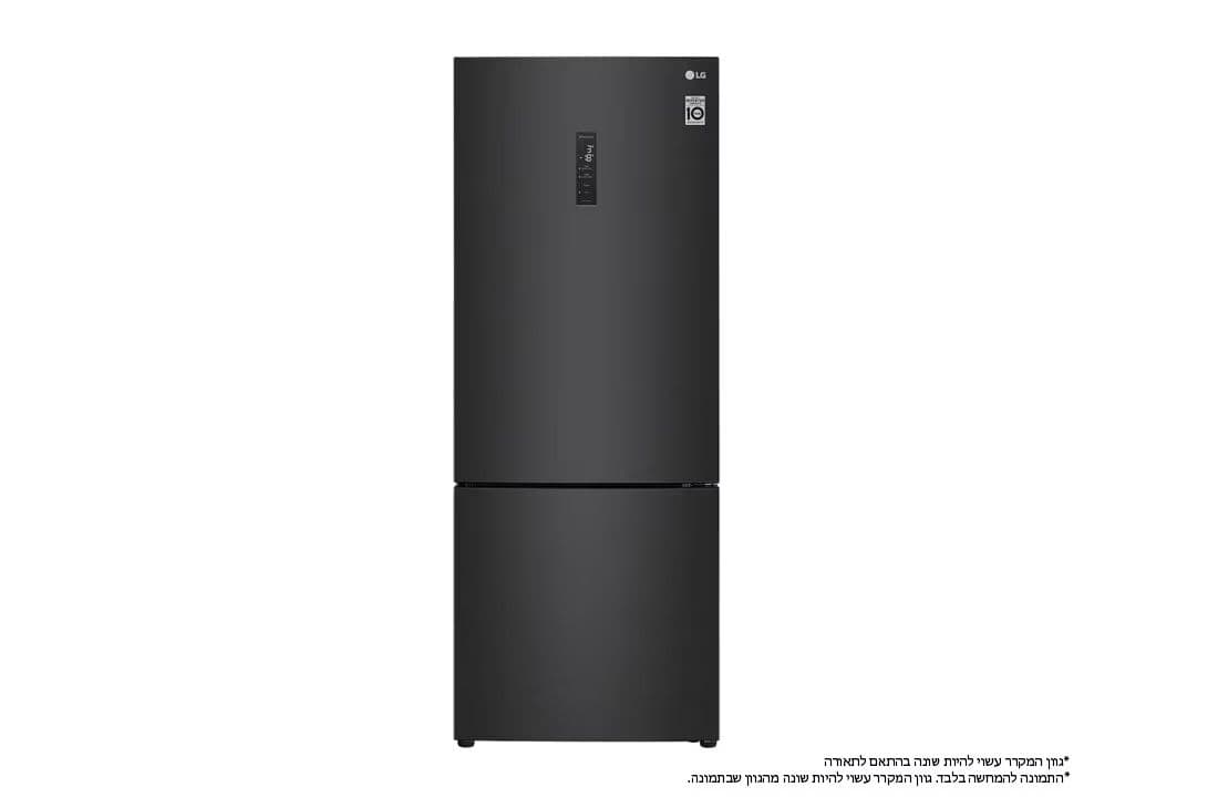 LG R-2B479B: מקרר מקפיא-תחתון 462 ליטר בגימור שחור מט | יבואן רשמי